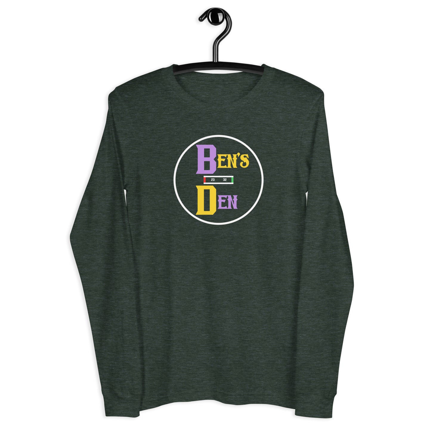 Bens Den Adult Long Sleeve Tee