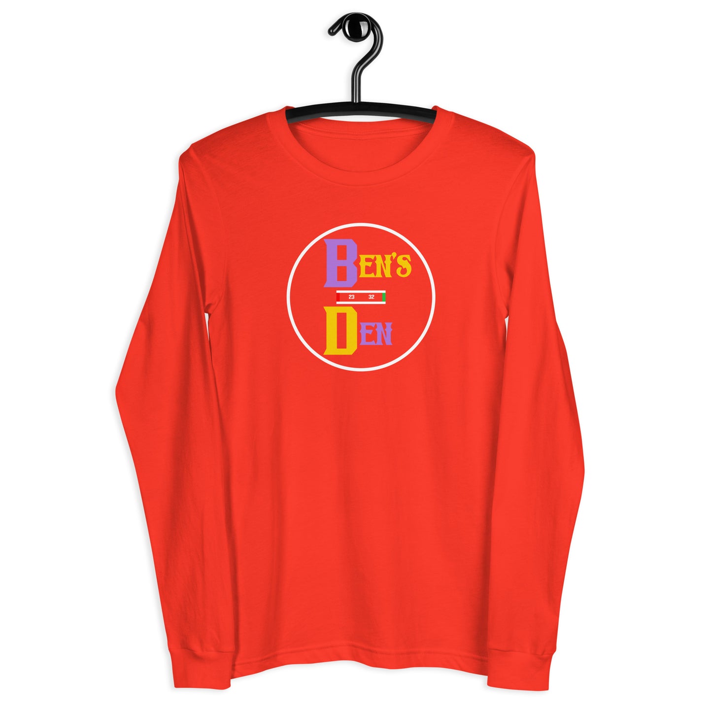 Bens Den Adult Long Sleeve Tee