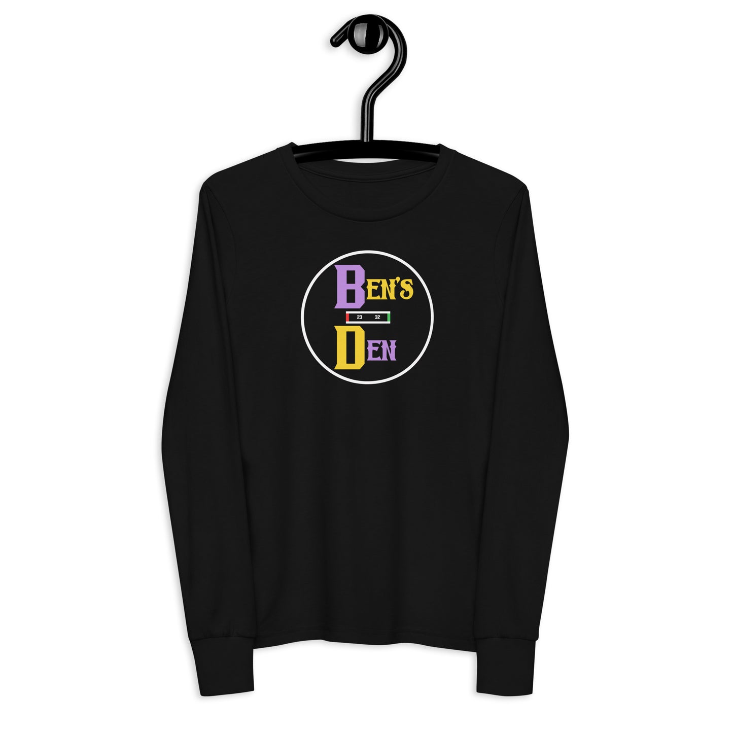 Bens Den Youth long sleeve tee